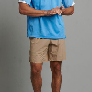 Logo personnalisé Vente en gros hommes blanc court respirant évacuation de l'humidité pour les hommes sport jogging fitness portant des shorts pour les hommes - Product Image 3