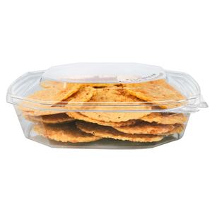 Caja grande desechable de plástico PET reciclable para ensaladas, almacenamiento de alimentos para llevar, supermercado, pan, fideos, sándwiches, antivaho, 48oz - Product Image 5