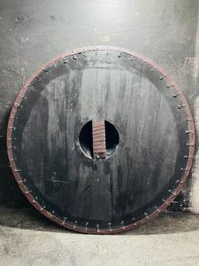 Bouclier en bois viking nordique fait à la main affichage de reconstitution peint écologique ou bouclier cosplay - Product Image 6