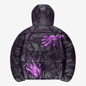 Chaqueta de Invierno con Capucha y Cremallera para Hombre, Reactiva al Calor, Cambia de Color, Cortavientos, Chaqueta Personalizada, Chaqueta de Calle, Chaqueta Acolchada - Product Image 4