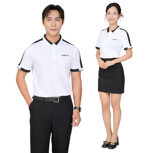 Chemises de golf unisexes Polo léger à séchage rapide 175g avec bloc d'épaule élégant Logo personnalisé gratuit et options de couleur - Product Image 1