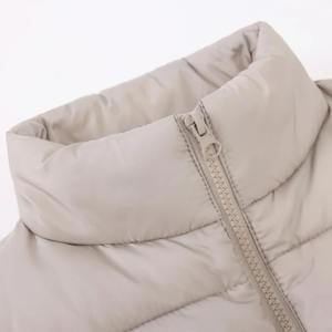 Chaleco de Mujer para Otoño e Invierno, Sin Mangas, con Logotipo Personalizado, Cálido, Grueso, de Algodón, Tejido de Punto - Product Image 3