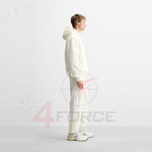 Sudadera con Hombros Caídos para Hombre, 450GSM, Algodón, Felpa Francesa, Sudadera Personalizada, Fabricante de Marca Privada OEM, Proveedor, Ropa Casual ODM - Product Image 4