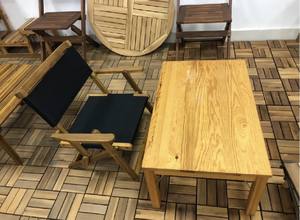 Carrelage de terrasse extérieur moderne en bois de teck 300x300x19mm certifié FSC garantie de 2 ans bon marché prix bas quantité minimale de commande pour l'exportation de haute qualité - Product Image 6