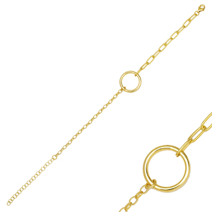 Hollow Round <b>Charm</b> Link Chain Design <b>Charm</b> Bracelet Handmade Turkish Wholesale 925 Sterling Silver Fine Jewelry for Women - Product Image 3