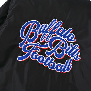 Vestes universitaires élégantes pour hommes avec panneaux de couleur contrastée, ourlet côtelé et fermeture à pression pour un style streetwear athlétique moderne - Product Image 4