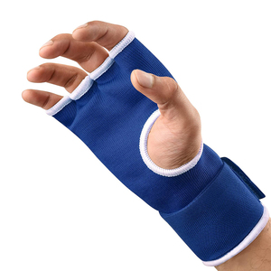 Envoltura de mano elástica de alta calidad Guantes interiores de gel de boxeo acolchados Envolturas rápidas Kickboxing Muay Thai MMA Vendaje Estampado de entrenamiento - Product Image 4