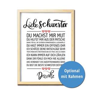 Diseño Minimalista Artístico Impresionista en Papel con Patrón de Naturaleza Muerta, Para Mi Querida Hermana - Product Image 5
