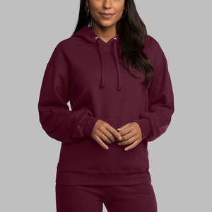 Nuevas Sudaderas Deportivas para Hombre, de Forro Polar Dri-Power, 100% Algodón, Gruesas, Térmicas, Resistentes al Viento, Color Granate - Product Image 4