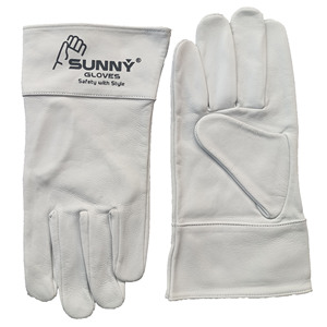 Cheap Goatskin Leather Work <b>Gloves</b> Driving Construction Industrial Mining Safety <b>Driver</b> Working <b>Glove</b> for Men - Product Image 2