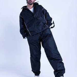 Chaqueta Cortavientos Holgada con Capucha y Estampado al por Mayor, Conjunto de Chándal Unisex Personalizado de Nailon - Product Image 1