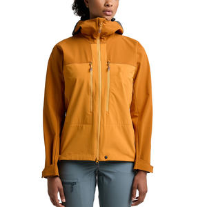 Veste softshell imprimée personnalisée pour la gym printemps automne veste softshell décontractée pour le sport de plein air et coupe-vent pour femmes - Product Image 1