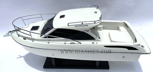 Gia Nhien Fabricant Approuvé Conception Personnalisée quantité minimale de commande Basse TOYOTA PONAM 28V-BLANCHE PERLE PEINTE-BATEAU DE VITESSE EN BOIS - Product Image 3