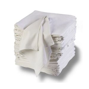 Vente en gros de bonhomme de neige tenant des paniers brodés à la main 57x40cm Halloween cuisine golf personnalisé pur coton farine sac serviettes - Product Image 4