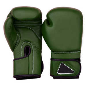 Guantoni da Boxe in Pelle Traspirante di Alta Qualità a Prezzo di Fabbrica, Logo Personalizzato, Protezione Dita, Presa Salda - Product Image 1