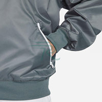 Veste matelassée d'hiver unisexe coupe-vent réfléchissante en tissu épais avec fermeture éclair enduite, design personnalisé, haute qualité, faible MOQ
