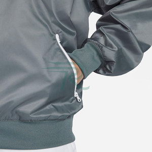Razorts diseño personalizado alta calidad bajo MOQ Jogging chándal impermeable reflectante hombres Nylon chaqueta cortavientos - Product Image 5
