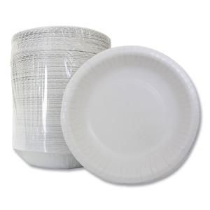 Tazón Desechable de Papel Blanco para Comida, 12 oz, Boardwalk CB12B1008125A, para Fiestas (1000 por Caja) - Product Image 2