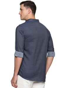 Quality Assured <b>Men's</b> Full Sleeve Cotton T-<b>Shirts</b> <b>Satin</b> Fabric Breathable Eco-Friendly Anti-Wrinkle Casual Style Indian - Product Image 2