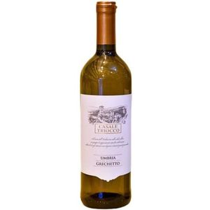 "Premium Italian White <b>Wine</b>-Structured & Elegant Grechetto From Umbria Italy-750ml X 6 Bottles Per Box" - Product Image 1