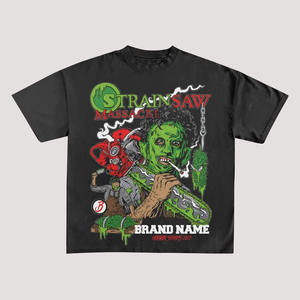 Streetwear personnalisé hommes t-shirts imprimé football basket-ball football maillot séchage rapide formation maille Boxy surdimensionné T-shirt - Product Image 3