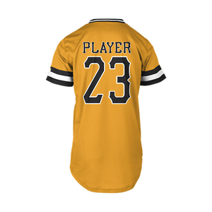 OEM Wholesale Custom Baseball Jerseys for Men Breathable Sublimation Plain Blank T <b>Shirt</b> Plus Size Sportswear - Product Image 2