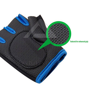 Nouvelles Gants de Gym Unisexe en Cuir à Demi-Doigts avec Fermeture à Lacets, Antidérapants, Légers, Respirants, Haute Qualité pour la Musculation - Product Image 4