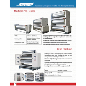 Automatic 3/5 Ply Corrugated <b>Board</b> <b>Making</b> <b>Machine</b> High Speed Carton Manufacturing Plant - Product Image 4