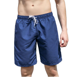 Short de sport en nylon respirant pour homme, décontracté, anti-rides, poches de sport, cordon de serrage, séchage rapide - Product Image 1