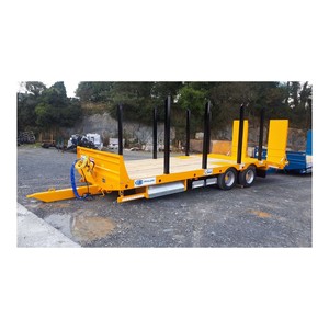 Remorque agricole à double essieu de 10 tonnes Remorque agricole à benne basculante Tracteur agricole Remorque de camion - Product Image 3