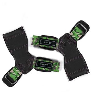 Guantes de Protección Profesional para Gimnasia y Levantamiento de Pesas, de Cuero Vacuno, Resistentes, con 3 Orificios, para Entrenamiento Cruzado, con Logotipo Personalizado - Product Image 4