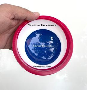 Bol à salade en résine pour la cuisine et la table Nouveau design de bol en résine pour le service fait à la main pour la maison et le jardin Bols de vaisselle Personnalisation - Product Image 6