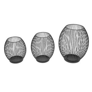 Portavelas de linterna de hierro de metal hecho a mano de alta calidad para decoraciones modernas y elegantes para el hogar y eventos - Product Image 2