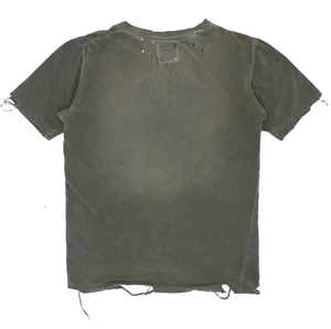 T-<span class=keywords><strong>shirt</strong></span> vintage délavé à l'acide, poids lourd, streetwear, <span class=keywords><strong>tee</strong></span>-<span class=keywords><strong>shirt</strong></span> <span class=keywords><strong>personnalisé</strong></span>, vintage, troué, déchiré, usé, pour hommes - Product Image 2