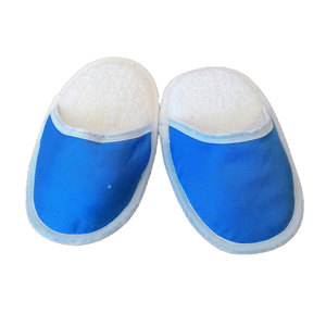 Damen-Hausschuhe mit Offener Spitze, Rutschfest, EVA-Sohle, Leichtes Baumwollfutter, für Innen/Außen - Product Image 1