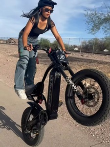 Tuttio Ict 20-Inch <b>Fat</b> Tire Electric <b>Bike</b> (4000W) Fast Adult Enduro Mountain Dirt <b>Bike</b> with Heavy Road Bicycle USA Warehouse - Product Image 3