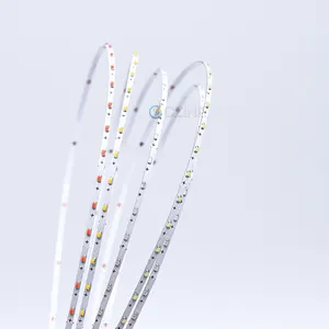 Shenzhen ledstrip cinta smd 0603 1.3mm ledstrip flessibile ultra sottile 138 light 3v led strip