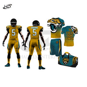 Uniforme de fútbol americano de poliéster 100%, venta directa de fábrica, uniforme de fútbol americano - Product Image 4