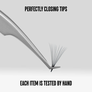For STL-13 Curved L-Shaped Stainless Steel Tweezers Precision Tip Lightweight Design for Professional Eyelash Extensions - Product Image 4