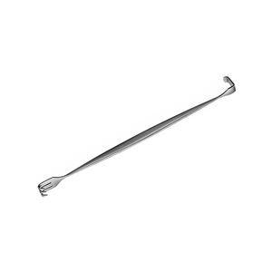 Rétracteur de plaie KILNER de haute qualité avec pointe de 165 mm (6,12 pouces), double extrémité, pointe aiguë d'un côté, pointe émoussée à 3 branches, rétracteur médical Senn - Product Image 6