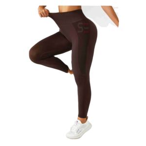 Leggings Deportivos para Mujer, Transpirables, con Cintura Elástica, Leggings de Yoga Personalizados al por Mayor, Tela de Alta Calidad y Elasticidad - Product Image 1