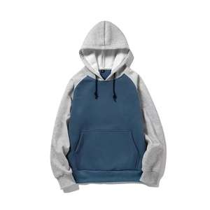 Sudaderas con capucha básicas en blanco Sudaderas con logotipo personalizado para hombre Sudadera de hombro caído de gran tamaño Sudadera con capucha lisa - Product Image 4