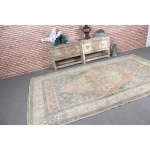 Tapis turc 5,7 x 9,6 pieds, tapis, tapis persan bleu en laine - Product Image 1