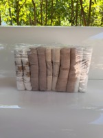 Sac d'emballage pour serviettes en PVC transparent Yavuz Ambalaj avec fermeture éclair |   Boîte de rangement transparente en plastique pour textiles de maison |   Couverture matelassée robuste