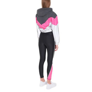 Chándal de mujer Otoño Invierno polar conjuntos de dos piezas elegante sólido de gran tamaño cálido traje de jogging conjuntos de mujer - Product Image 4