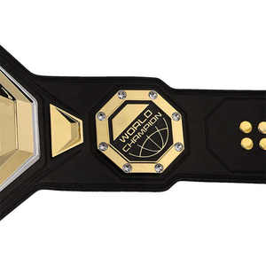 Custom Intercontinental UFC Classic Legacy USA World Wrestling Championship Cinturones - Product Image 3