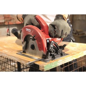 Paquete de Sierra Circular de 120 Voltios con Fuente de Alimentación Eléctrica para Trabajos de Bricolaje e Industriales en Madera - Product Image 1