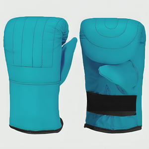 Guantes de MMA Resistentes con Cordones para Entrenamiento de Boxeo y Kickboxing, Saco de Boxeo de Cuero con Correa de Muñeca Ajustable para Uso en Casa y Gimnasio - Product Image 6