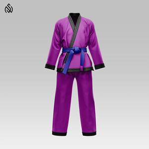 Uniforme de Karate del mejor fabricante Estilo único Ropa deportiva personalizada Material de algodón Precio bajo OEM más vendido Su propio logotipo - Product Image 1