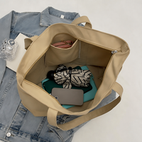 Sac fourre-tout en toile de coton vierge personnalisable, écologique, promotionnel, réutilisable pour les courses, vente en gros, OEM, ODM
